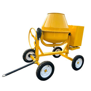 Mezcladora Móvil sobre Ruedas para Obras de Construcción, Apta para <span class=keywords><strong>Mortero</strong></span>, Cemento, Hormigón, Granos, Alimentos, Mezcladora de Tambor Pequeña y Portátil - Product Image 5