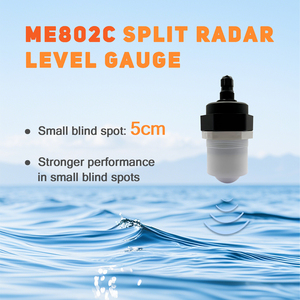 Moray me802c bán nóng 4-20mA RS485 80g Độ chính xác ± 2mm chống ăn mòn mực nước phát Radar cảm biến mức - Product Image 2