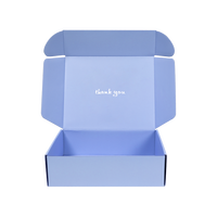 Boîtes d'emballage et cadeaux écologiques, imperméables, réutilisables, durables, rigides, en carton ondulé, avec logo personnalisé imprimé en offset
