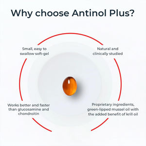 Supplément pour articulations <span class=keywords><strong>de</strong></span> chien 120-bouteille Faster Glucosamine Chondroïtine avec <span class=keywords><strong>de</strong></span> l'<span class=keywords><strong>huile</strong></span> <span class=keywords><strong>de</strong></span> <span class=keywords><strong>krill</strong></span> <span class=keywords><strong>de</strong></span> moules à lèvres vertes - Product Image 3