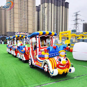 Train sans rails pour enfants et adultes, fabriqué en Chine, pour les parcs d'attractions, les manèges de fête foraine, les visites touristiques - Product Image 3