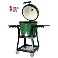 SEB KAMADO Holzkohle Kamado BBQ Grill 22 Zoll Keramik Outdoor Smoker mit eingebautem Thermometer Großhandel USA