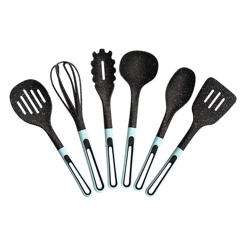 7 pièces pièces ensemble d'outils de cuisine cuisson silicone nylon ustensiles de boulangerie ensemble pour cuisine ustensiles de cuisine