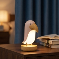 Lampe led intelligente de chevet, design moderne, avec capteur, idéale pour la table de chevet