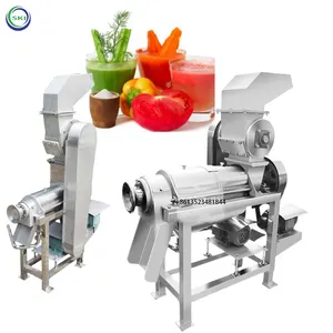 Automatische Spiraal Fruit Juicer Fruit En Groente Juicer Machine Suikerriet Sapcentrifuge Ananas Druk