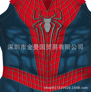 Nuevo y Asombroso Disfraz de <span class=keywords><strong>Spider</strong></span>-<span class=keywords><strong>Man</strong></span> 2 de una Pieza para Cosplay, Incluye Lentes TASM2 - Product Image 3