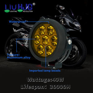 Liu HJG alta calidad personalizado ODM blanco ámbar motocicleta sistema de iluminación accesorios de coche foco LED luz antiniebla para motocicleta - Product Image 6
