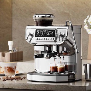 Cafetera Espresso Semiautomática 3 en 1, Cafetera Espresso Integrada para Cafetería - Product Image 5