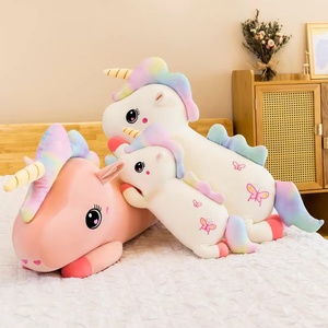 Peluche Licorne Ciel Étoilé, Coussin et Poupée Rembourrée en Coton PP pour Garçons, Filles et Enfants – Cadeau d'Anniversaire ou de Fêtes - Product Image 3