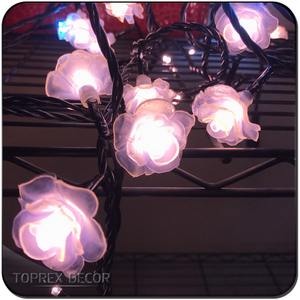 <strong>China</strong> <strong>Import</strong> <strong>Items</strong> Rose Gold Color Flower String Lights <strong>for</strong> Farmhouse <strong>Home</strong> <strong>Decor</strong> - Product Image 5