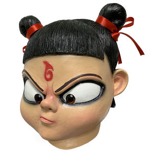 Nezha Cosplay máscara <span class=keywords><strong>de</strong></span> látex FIESTA <span class=keywords><strong>DE</strong></span> Halloween accesorios <span class=keywords><strong>de</strong></span> juego <span class=keywords><strong>de</strong></span> rol para mascarada Pascua carnaval <span class=keywords><strong>noche</strong></span> hecha <span class=keywords><strong>de</strong></span> silicona duradera - Product Image 3