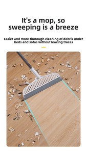 <span class=keywords><strong>Balai</strong></span> de nettoyage pour salle de bain à domicile, grattoir de sol 2 en 1 humide et sec pour balayer et nettoyer l'<span class=keywords><strong>eau</strong></span>, outil de douche à séchage rapide - Product Image 4