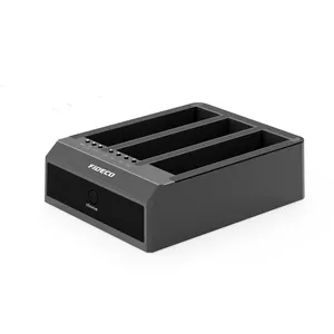 Fideco Dock Station Hdd Aluminium Usb3.0 Duplicator Drie Bay Sata Ide Naar Usb3.0 Hdd Docking Clone Hdd Docking Station