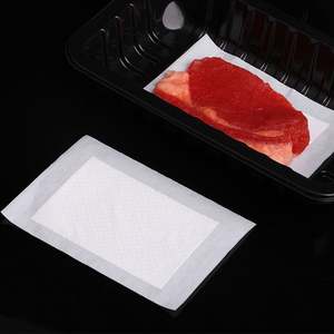 Film PE avec matériau en tissu – Tampons absorbants pour viande, très demandés, pour absorber l'excès de liquide des aliments - Product Image 2