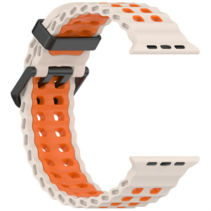 Correa Deportiva Transpirable de Silicona para Reloj <span class=keywords><strong>Apple</strong></span> <span class=keywords><strong>Watch</strong></span> Ultra 3 49mm Series 11 10 46mm 45mm - Product Image 3
