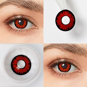 할로윈 악마 콘택트 렌즈 매년 미친 렌즈 데드 레드 악마 콘택트 렌즈 - Product Image 2