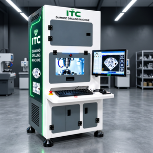ITC Diamond Drilling <b>Machine</b> CNC Automatic Precision <b>Micro</b> Drilling Equipment with Self-Leveling for Jewelry Processing - Product Image 1
