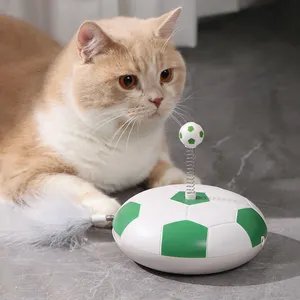실내 대화 형 전기 자동 롤링 스마트 고양이 공 훈련 자기 이동 새끼 고양이 장난감 고양이 장난감