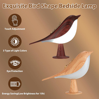 Lampe de table moderne en ABS écologique, télécommande tactile sans fil, simple, à intensité variable 3 niveaux, rechargeable USB DC, pour chambre à coucher