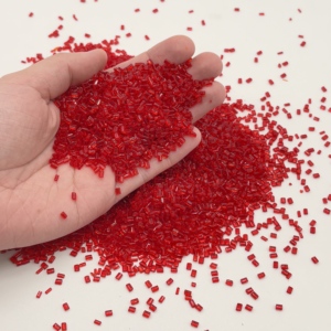 PS PC PET PMMA 3D 용 마스터 배치로 사출 성형 용 필라멘트 레드 컬러 마스터 배치 - Product Image 2