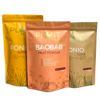 Bolsa con Cierre Personalizada con Acabado Mate, de Aluminio, Resistente a la Humedad, para Empacar 500 g de Especias, Frutos Secos en Polvo
