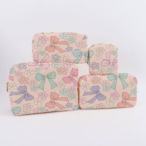 Pochette cosmétique personnalisable DIY en nylon grande capacité, écologique, portable, imperméable avec fermeture éclair pour sacs à main pour femmes - Product Image 3