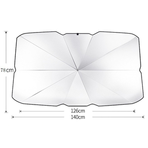 Parasol para Parabrisas de Coche, Recubierto de Plata, para Verano, Sombrilla para Coche, Venta al por Mayor - Product Image 4