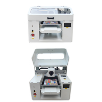 Printer UV Inkjet Flatbed Desktop Kecil Mini A2/A3 Kepala DX7 Otomatis Penuh Layar Sentuh Bahan Flex Egg Casing Ponsel