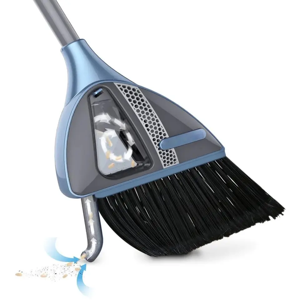 Custom Logo Multi Functional Household Automatic Smart Cleaner 2-in-1 Vacuum Broom