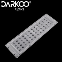 Lentille LED pour lampe de culture à 60 degrés, LM301H SMD 3030, résistante aux UV, lentille LED en PC
