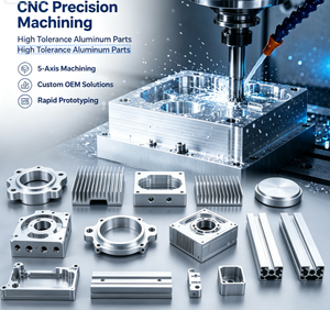 OEM factory Precision CNC Aluminum Parts Stainless Steel Turning Milling Brass Broaching Components Service Manufacturer - Product Image 3