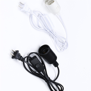 E27 LED <strong>Light</strong> Socket 1.8M Extension <strong>Cord</strong> With On/Off Switch and US AC <strong>Power</strong> Plug <strong>Bulb</strong> Socket for Pendant Lighting <strong>Bulb</strong> - Product Image 5