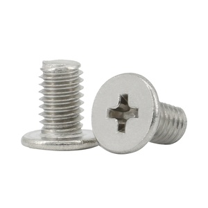 304 acier inoxydable C-Head Cross Mini vis à métaux Non Standard M0.7 M0.8-M2.5 tête plate système de mesure métrique de qualité A2-70 - Product Image 4