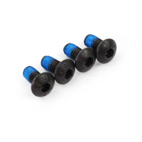 Vis à tête boutonnée ISO7380 en gros, vis à six pans creux en acier oxydé noir conformes RoHS, vis à tête cylindrique Torx DIN