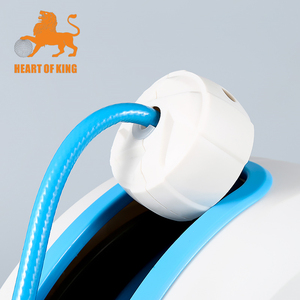 Enrouleur de <span class=keywords><strong>tuyau</strong></span> d'<span class=keywords><strong>air</strong></span> de jardin de lavage de voiture rétractable <span class=keywords><strong>comprimé</strong></span> automatique tout-terrain à retour lent en PVC à montage mural - Product Image 3