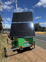 Nouveaux supports de levage solaires pivotants pour ATV/UTV, avec pieds articulés, en acier Q235B
