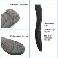 Pieds Sport Rembourrage Sneaker Inserts Fasciite Plantaire PP/TPU Shell Arch Supports 3/4 Semelle Orthopédique