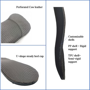 Piedi Sport ammortizzazione inserti Sneaker fascite plantare PP/TPU conchiglia arco supporti 3/4 ortopedico plantare - Product Image 3