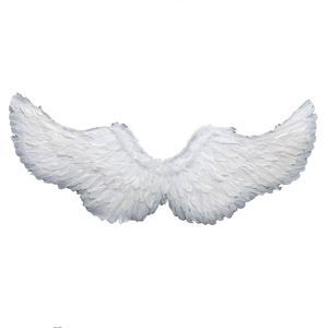 Enfants Halloween Noël Blanc 3pcs <span class=keywords><strong>Halo</strong></span> Ange Plume Ailes d'Ange pour Filles - Product Image 1