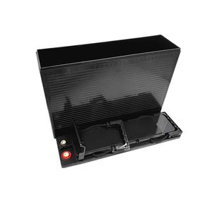 กล่องใส่แบตเตอรี่ ESO12-100AH 12V 100AH, กล่องพลาสติกกันน้ำแบบ Snap-on ขนาด 395x110x286 มม. สำหรับระบบพลังงานแสงอาทิตย์/ทางทะเล/รถบ้าน - Product Image 2