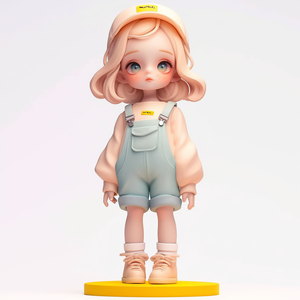 Fabricante personalizado <span class=keywords><strong>Pretty</strong></span> Art Toy Impresión 3D Dibujos animados 1/6 Escala Vinilo Figuras de acción - Product Image 3