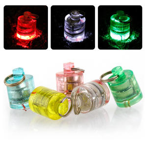Mini pulsante cilindrico all'ingrosso lure light electronic light emitting 2.8g LED underwater bait light - Product Image 2
