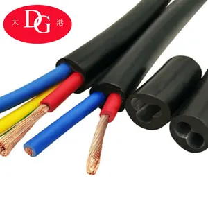 600 v 柔性电缆 3x12 3x10 4x8 awg soow 橡胶电缆
