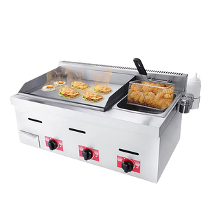 Piastra <span class=keywords><strong>a</strong></span> <span class=keywords><strong>Gas</strong></span> da Tavolo XY per <span class=keywords><strong>Cucina</strong></span> Commerciale, <span class=keywords><strong>Macchina</strong></span> per Grigliare Alimenti - Product Image 4