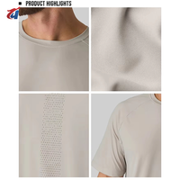OEM Benutzerdefiniertes Logo Lieferant Weiches Atmungsaktives Leichtes Raglan-Ärmel Relaxed Fit Workout Training Gym Lauf Herren T-Shirt