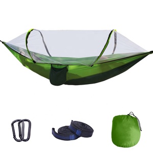 <span class=keywords><strong>Hamac</strong></span> de Camping ultraléger et Portable, équipement étanche avec <span class=keywords><strong>moustiquaire</strong></span>, en Nylon, idéal pour la randonnée en plein air, les voyages et la survie, 210T - Product Image 4