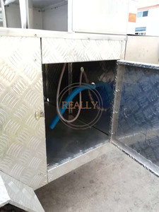 OEM Kích Thước Nhỏ Thiết Kế Mới Bán Nóng Thức Ăn Nhanh Xe Đẩy Thực Phẩm Ba Bánh Thực Phẩm Di Động Giỏ Để Bán - Product Image 4