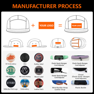 Casquettes en maille respirantes à séchage rapide en gros, logo personnalisé, cyclisme, <span class=keywords><strong>camping</strong></span>, course à pied, casquette de <span class=keywords><strong>camping</strong></span> unie à 5 panneaux non structurée - Product Image 4