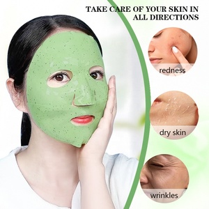 Masque Visage en Gelée au Matcha Bio, Collagène et Glutathion, Éclaircissant, Raffermissant, Anti-rides, Voyage, ODM, <span class=keywords><strong>Thé</strong></span> Vert, Vitamine C, Soin Coréen pour la Peau - Product Image 3