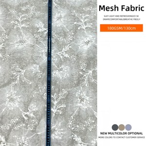 Tela de Encaje Floral Transpirable y Soluble <span class=keywords><strong>en</strong></span> Agua, 100% Algodón, <span class=keywords><strong>para</strong></span> Ropa o Vestidos Hawaianos, Tela de Encaje Bordada - Product Image 2